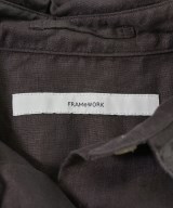 FRAMeWORK（フレームワーク）カジュアルシャツ 茶 サイズ:38(M位) レディース/2200620828116
