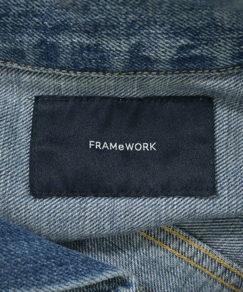 FRAMeWORK（フレームワーク）デニムジャケット 紺 サイズ:38(M位) レディース/2200621359060