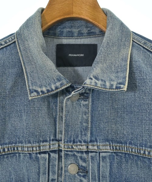 FRAMeWORK（フレームワーク）デニムジャケット 紺 サイズ:38(M位) レディース/2200621359060