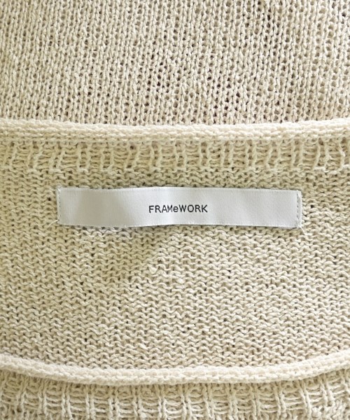 FRAMeWORK（フレームワーク）ニット・セーター 白 サイズ:F レディース/2200622709062