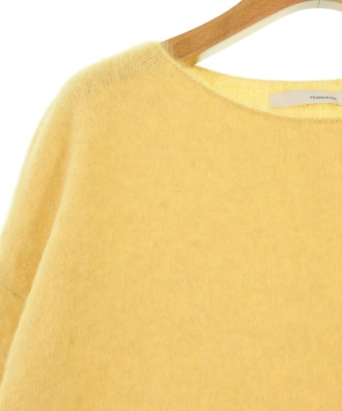 FRAMeWORK（フレームワーク）ニット・セーター 黄 サイズ:F レディース/2200630525050