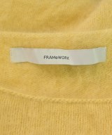 FRAMeWORK（フレームワーク）ニット・セーター 黄 サイズ:F レディース/2200630525050
