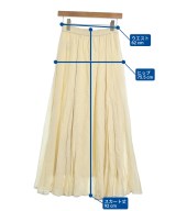 FRAMeWORK（フレームワーク）ロング・マキシ丈スカート 白 サイズ:36(S位) レディース/2200632368082