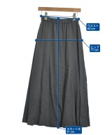 FRAMeWORK（フレームワーク）ロング・マキシ丈スカート グレー サイズ:36(S位) レディース/2200632368099