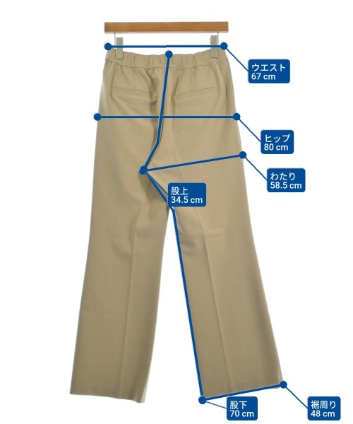 FRAMeWORK（フレームワーク）チノパン ベージュ サイズ:38(M位) レディース/2200621014037