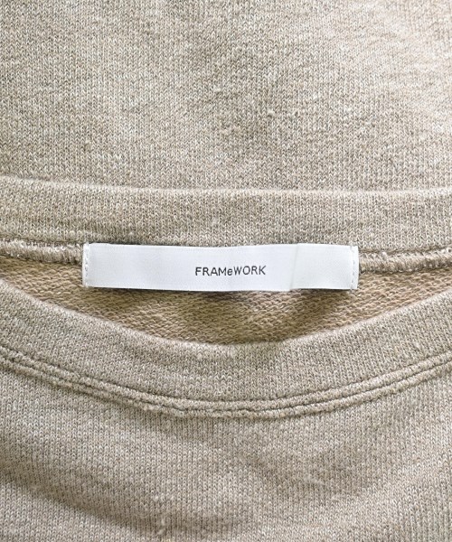 FRAMeWORK（フレームワーク）スウェット ベージュ サイズ:F レディース/2200630848135