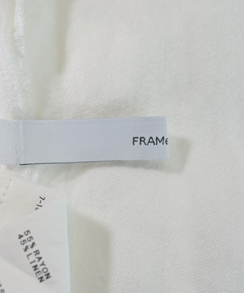 FRAMeWORK（フレームワーク）ブラウス 白 サイズ:F レディース/2200630946046