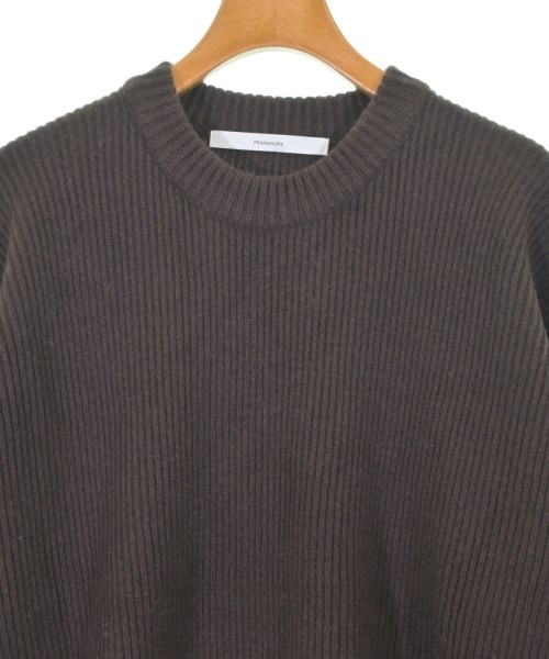 FRAMeWORK（フレームワーク）ニット・セーター 茶 サイズ:F レディース/2200622041858