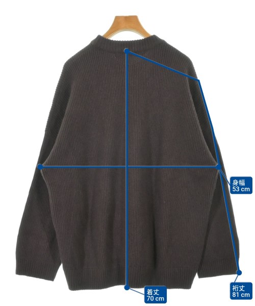 FRAMeWORK（フレームワーク）ニット・セーター 茶 サイズ:F レディース/2200622041858