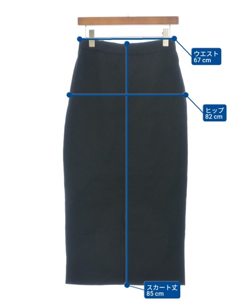 FRAMeWORK（フレームワーク）ロング・マキシ丈スカート 黒 サイズ:38(M位) レディース/2200632573028