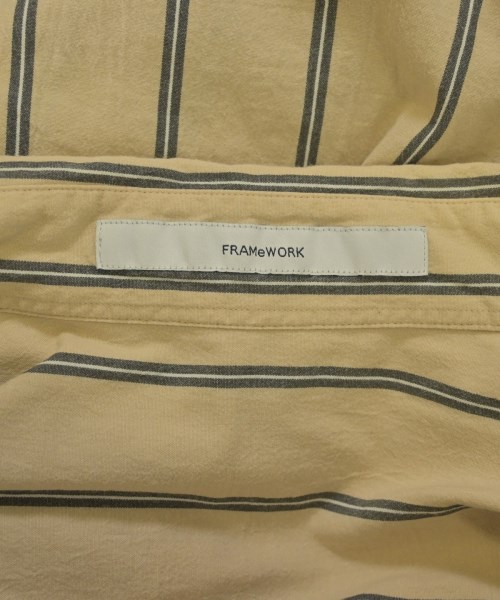 FRAMeWORK（フレームワーク）カジュアルシャツ ベージュ サイズ:F レディース/2200633000165