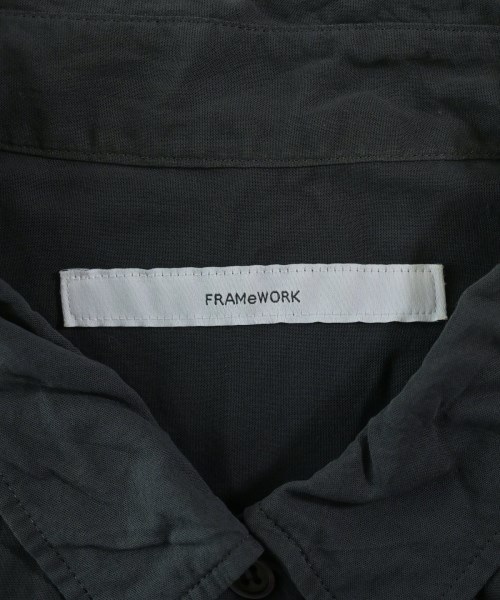 FRAMeWORK（フレームワーク）カジュアルシャツ グレー サイズ:F レディース/2200635155177