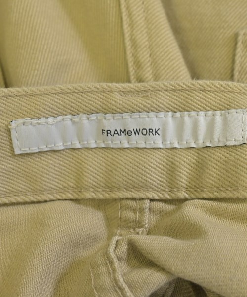 FRAMeWORK（フレームワーク）デニムパンツ ベージュ サイズ:40(M位) レディース/2200621079050