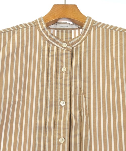 FRAMeWORK（フレームワーク）シャツワンピース 茶 サイズ:38(M位) レディース/2200621529227