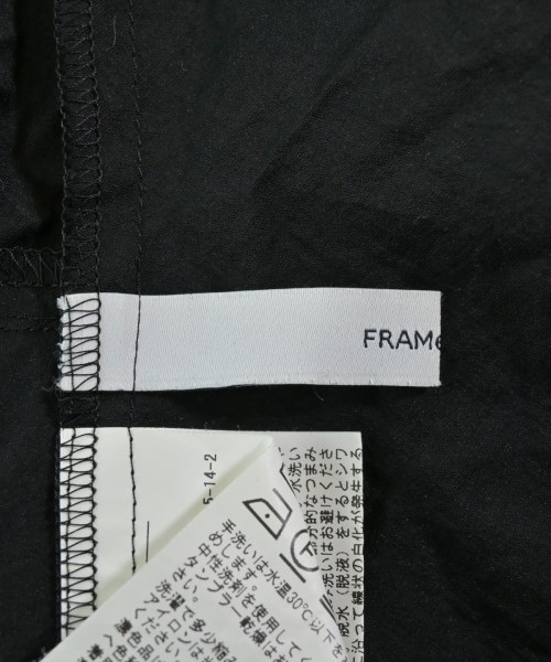 FRAMeWORK（フレームワーク）カジュアルシャツ 黒 サイズ:F レディース/2200634631115