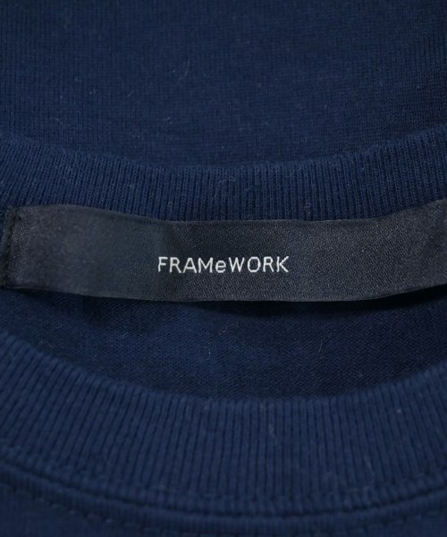 FRAMeWORK（フレームワーク）Tシャツ・カットソー 紺 サイズ:F レディース/2200614759068