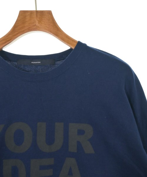 FRAMeWORK（フレームワーク）Tシャツ・カットソー 紺 サイズ:F レディース/2200614759068