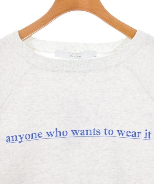 FRAMeWORK（フレームワーク）スウェット グレー サイズ:F レディース/2200614759143