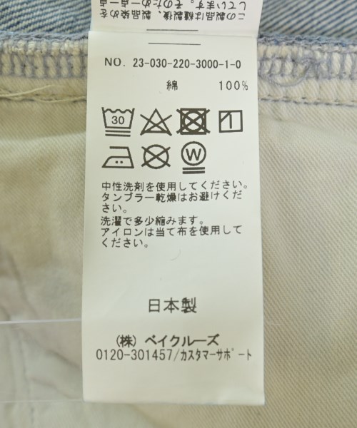 FRAMeWORK（フレームワーク）デニムパンツ 青 サイズ:40(M位) レディース/2200614759204