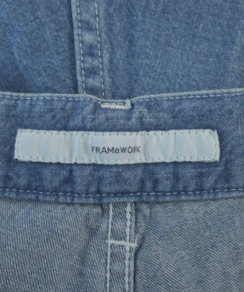 FRAMeWORK（フレームワーク）デニムパンツ 青 サイズ:40(M位) レディース/2200614759211
