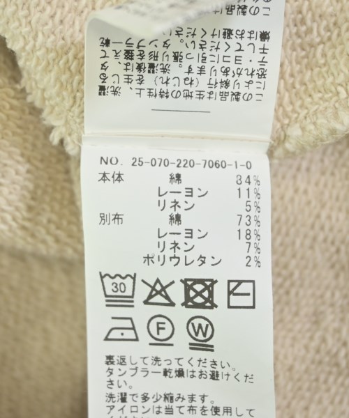 FRAMeWORK（フレームワーク）スウェット ベージュ サイズ:-(M位) レディース/2200621407037