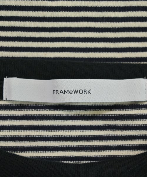 FRAMeWORK（フレームワーク）Tシャツ・カットソー 紺 サイズ:F レディース/2200623636145