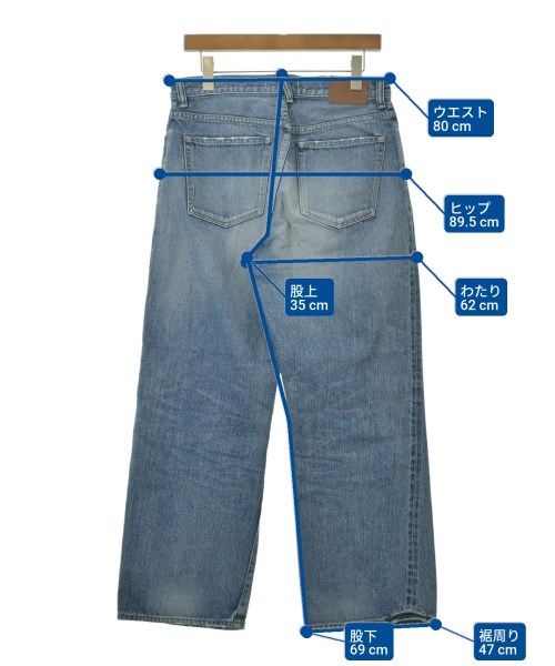FRAMeWORK（フレームワーク）デニムパンツ 青 サイズ:L レディース/2200633658014
