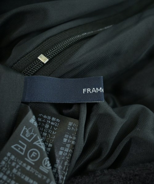 FRAMeWORK（フレームワーク）クロップドパンツ 黒 サイズ:38(M位) レディース/2200635078094