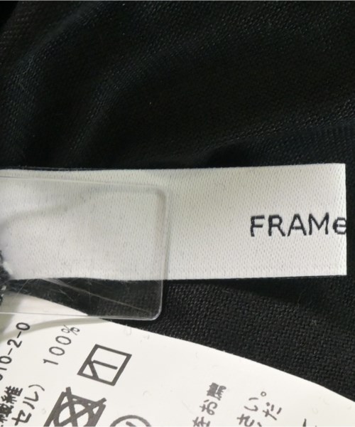 FRAMeWORK（フレームワーク）Tシャツ・カットソー 黒 サイズ:-(XL位)/-(XL位) レディース/2200635078148