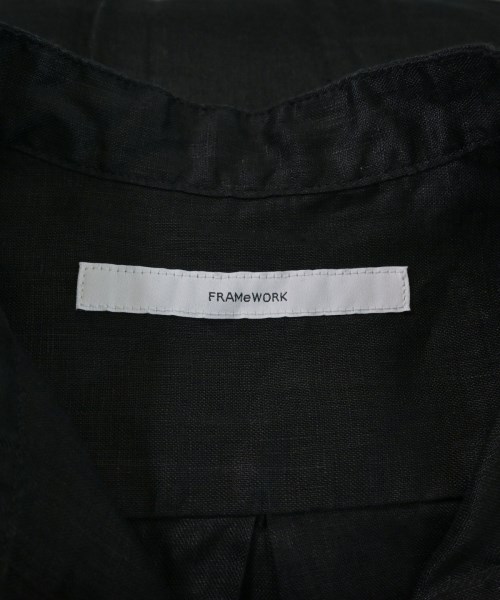 FRAMeWORK（フレームワーク）ブラウス 黒 サイズ:F レディース/2200625006083