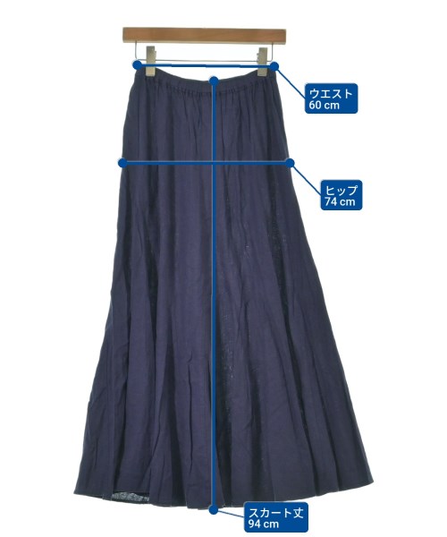 FRAMeWORK（フレームワーク）ロング・マキシ丈スカート 紫 サイズ:36(S位) レディース/2200635364166