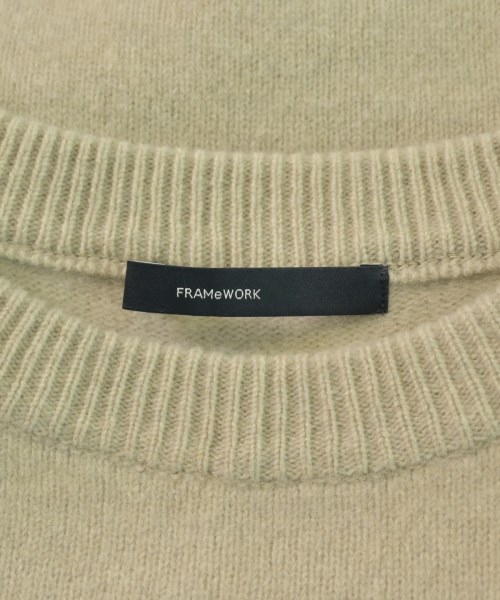 FRAMeWORK（フレームワーク）ニット・セーター ベージュ サイズ:F レディース/2200635622037