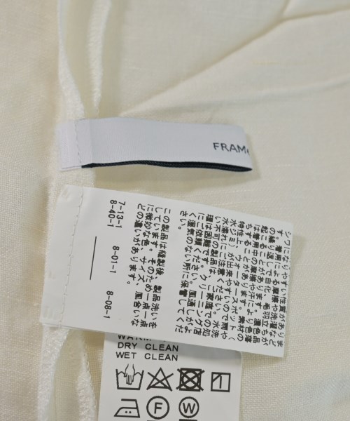 FRAMeWORK（フレームワーク）ブラウス 白 サイズ:F レディース/2200622874227
