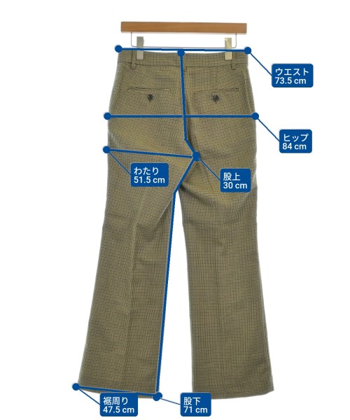 FRAMeWORK（フレームワーク）スラックス 茶 サイズ:38(M位) レディース/2200635844026