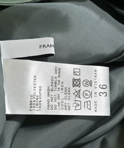 FRAMeWORK（フレームワーク）ロング・マキシ丈スカート 緑 サイズ:36(S位) レディース/2200638215137