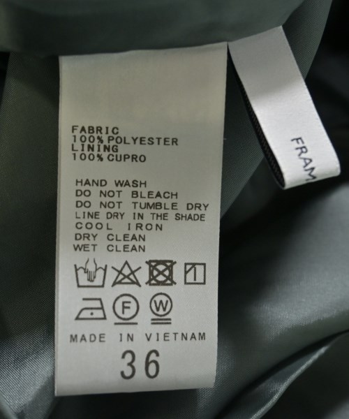 FRAMeWORK（フレームワーク）ロング・マキシ丈スカート 緑 サイズ:36(S位) レディース/2200638215137