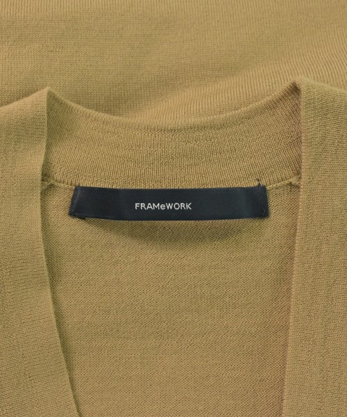 FRAMeWORK（フレームワーク）カーディガン ベージュ サイズ:F レディース/2200625335053