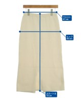 FRAMeWORK（フレームワーク）ロング・マキシ丈スカート ベージュ サイズ:36(S位) レディース/2200634625053