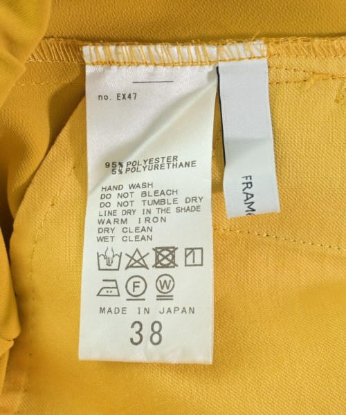 FRAMeWORK（フレームワーク）その他 黄 サイズ:38(M位) レディース/2200625999071