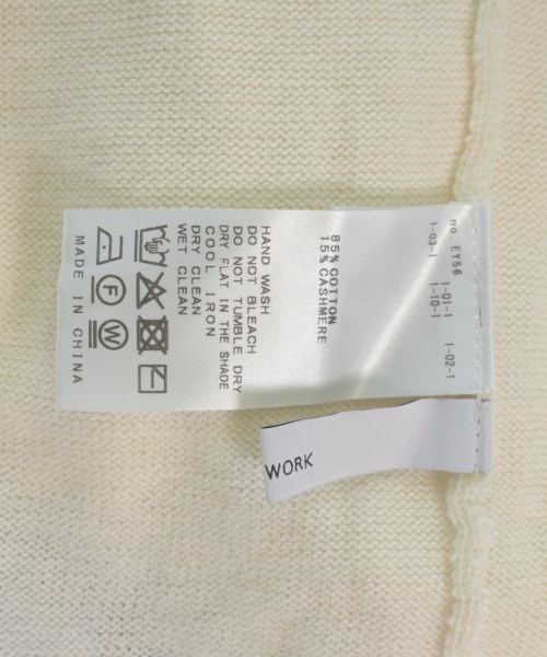 FRAMeWORK（フレームワーク）ニット・セーター 白 サイズ:-(L位) レディース/2200624314042