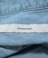 FRAMeWORK（フレームワーク）カジュアルシャツ 青 サイズ:F レディース/2200633685065