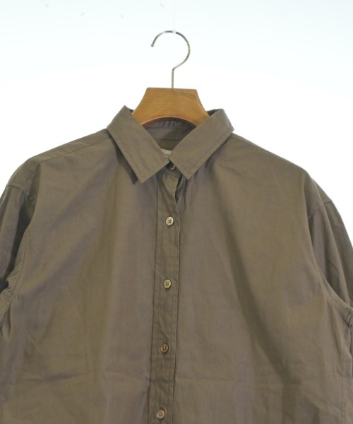 FRAMeWORK（フレームワーク）カジュアルシャツ 茶 サイズ:F レディース/2200637008044