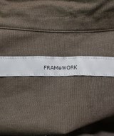 FRAMeWORK（フレームワーク）カジュアルシャツ 茶 サイズ:F レディース/2200637008044
