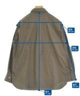 FRAMeWORK（フレームワーク）カジュアルシャツ 茶 サイズ:F レディース/2200637008044