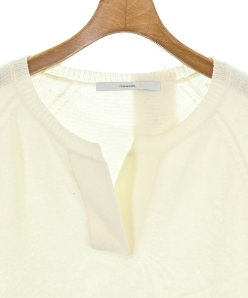 FRAMeWORK（フレームワーク）ニット・セーター 白 サイズ:F レディース/2200638257045