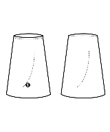 FRAMeWORK（フレームワーク）ロング・マキシ丈スカート 青 サイズ:38(M位) レディース/2200635656230