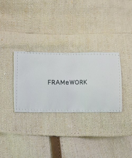 FRAMeWORK（フレームワーク）チェスターコート ベージュ サイズ:36(S位) レディース/2200637521048