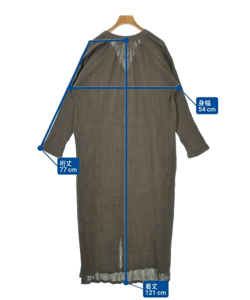 FRAMeWORK（フレームワーク）ワンピース カーキ サイズ:-(M位) レディース/2200626858056