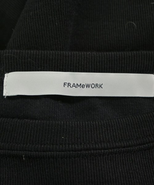 FRAMeWORK（フレームワーク）Tシャツ・カットソー 黒 サイズ:-(M位) レディース/2200629297067