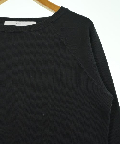 FRAMeWORK（フレームワーク）Tシャツ・カットソー 黒 サイズ:-(M位) レディース/2200629297067